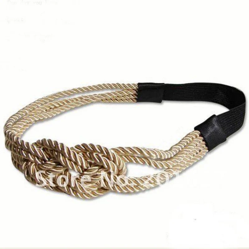 

NEW Gossip Girl Jennifer Design handmade knitting rope design Elastic headband hair accessory 1pc