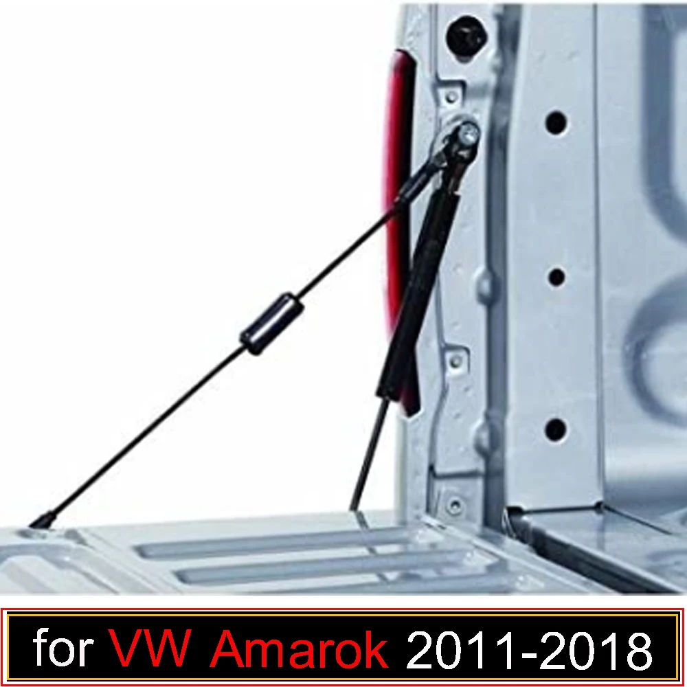 Для Volkswagen VW Amarok 2011-2018 аксессуары для пикапов из нержавеющей стали задняя дверь замедление газа амортизатор опорные стойки демпфер