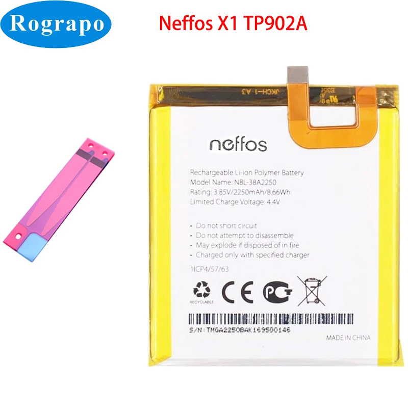 NBL-35B3000 NBL-40A2920 NBL-38A2500 NBL-38A2250 Batteria Del Telefono Per TP-LINK Neffos X9 C7 Y7 C9 C9A C7S X20 Pro X1 Lite Max C5S