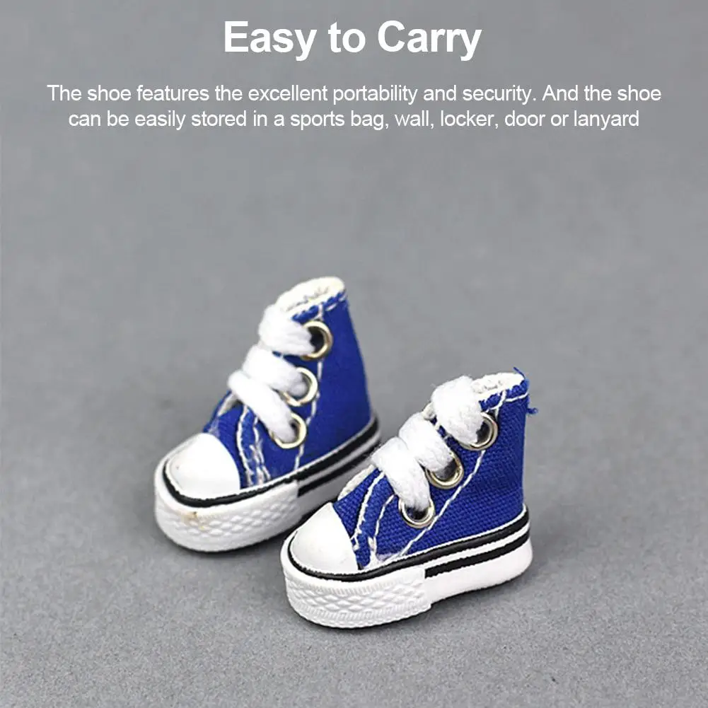 1 PCS 3.5CM Mini Finger Shoe High Quality Canvas Cute Skate Board Shoe Fingerboard Shoe For Finger Breakdance Fingerboard Toys