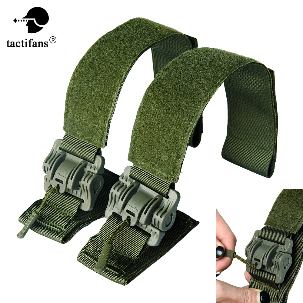 Tactical Universal Quick Release Shoulder Straps Connect MOLLE System Rapid Quick Detach Buckle Kit For Hunting Vest Accessories