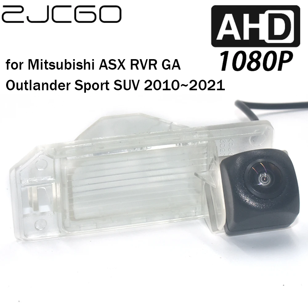 

ZJCGO Car Rear View Reverse Backup Parking AHD 1080P Camera for Mitsubishi ASX RVR GA Outlander Sport SUV 2010~2021