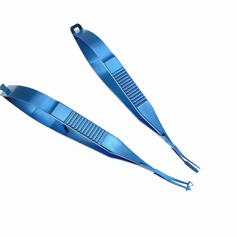 Nucleus Bisector TO Trisect/Vectis Forceps 1/2 1/4ไทเทเนียม Ophthalmic แหนบ Ophthalmic เครื่องมือผ่าตัด