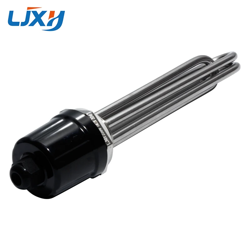 LJXH DN40(47mm) BSP Thread Electrical Heating Pipe Water Heater Immersion Element 3KW/4.5KW/6KW/9KW/12KW 220V/380V