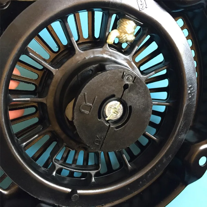Cubierta de METAL de arranque de retroceso EX17 para ROBIN SUBARU EX13 EX21 EH17 KX21 EP17 EY17 EP21 SP170 PKX301 RGX2900 generador 4,5 7HP