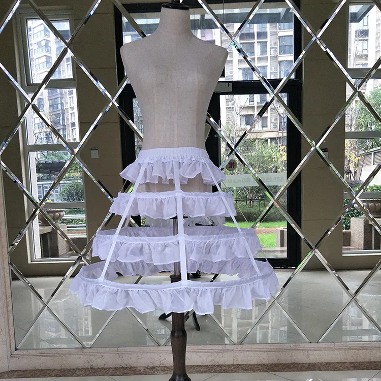 

Flower Girls Underskirt Cosplay Party Short Dress Petticoat Lolita Ballet Tutu Skirt Rockabilly Crinoline