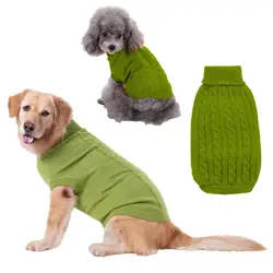 Pull en tricot chaud pour animaux de compagnie, pull pour chiot, adapté aux petits chiens, chiens de taille moyenne, grands chiens, chat mignon et classique