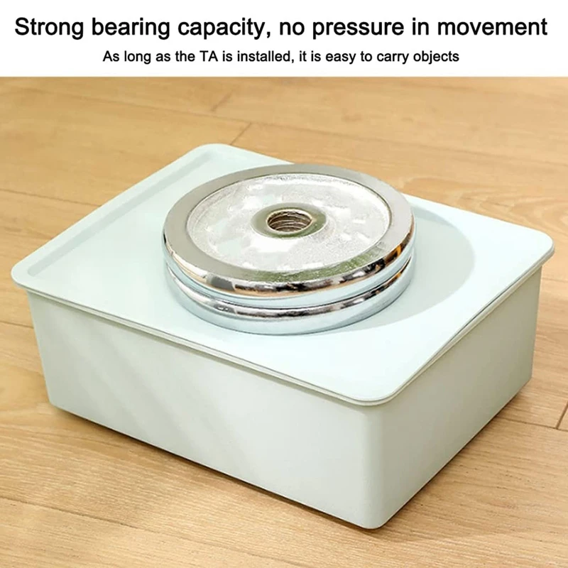 20 Pcs Selbstklebende Swivel Caster Edelstahl Mini Paste Universal Rad Universal Rad 360 Grad Rotation Pulley