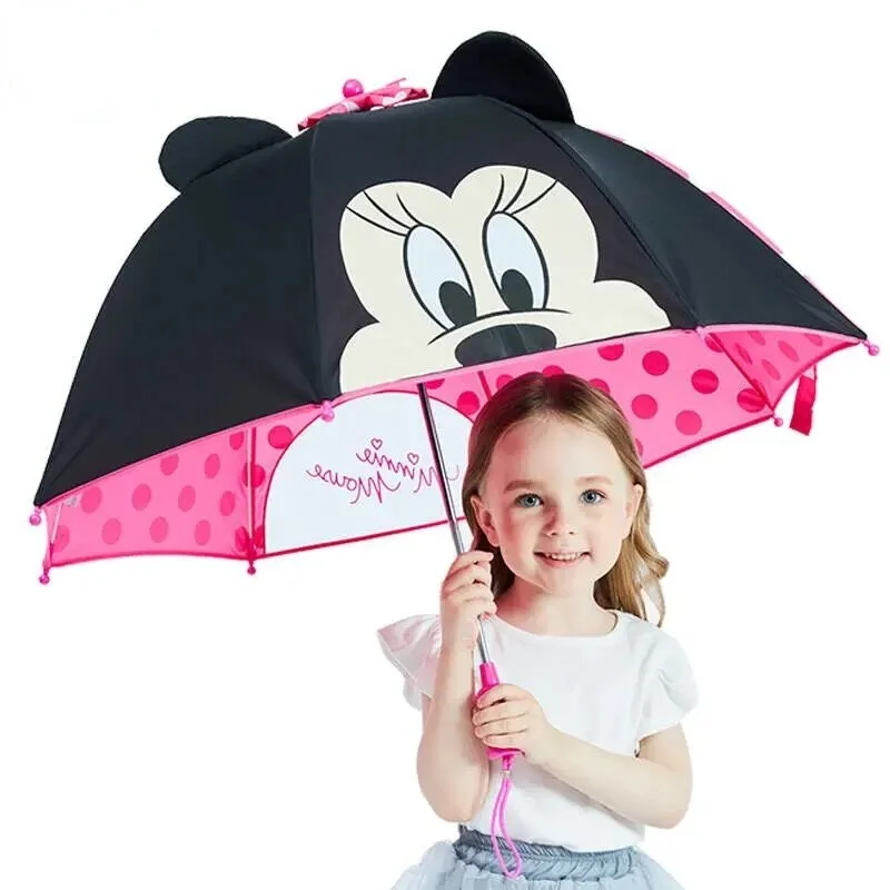 Kids Umbrella Mickey Transparent Umbrellas Children  Umbrella Cute Cartoon  Girl Umbrellas  Dropshipping