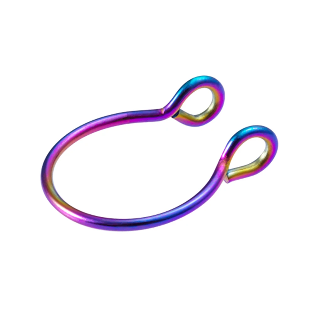 1pc Fake Nasenring für Frauen Männer 20G Chirurgenstahl Faux Piercing Schmuck Fake Piercing Hoop Lip Septum Nasenringe Körperschmuck