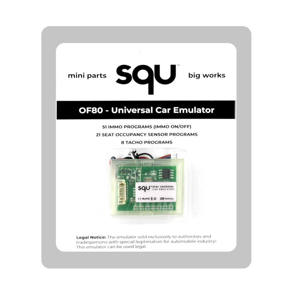 SQU OF110 OF96 محاكي IMMO للسيارة العالمي لـ VAG/Mercedes Benz/Opel/Renault/BMW/Fiat/Honda Tacho ECU أداة مبرمج ضبط