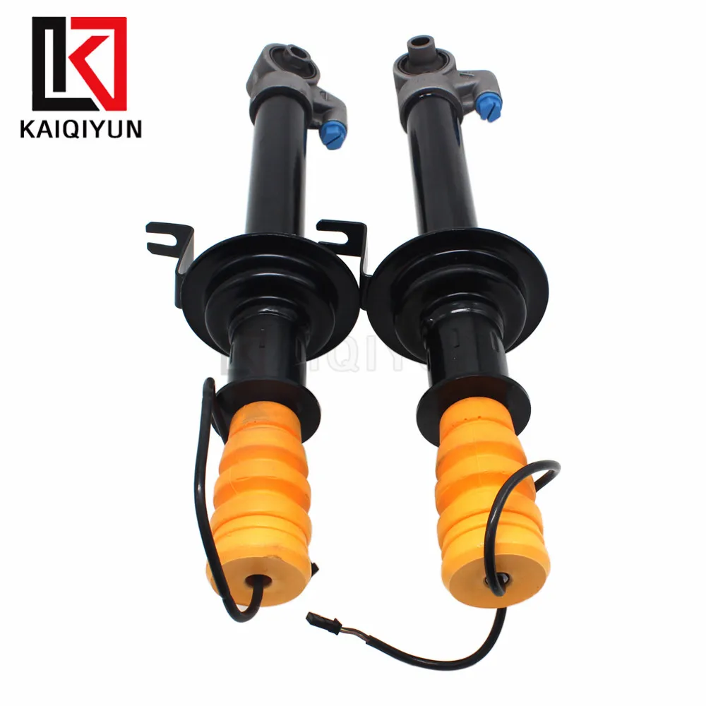 Pair Rear Left + Right Air Suspension Shock Absorber For BMW E38 740i 740iL 750iL Air Strut 1995-2001 37121091571 37121091572