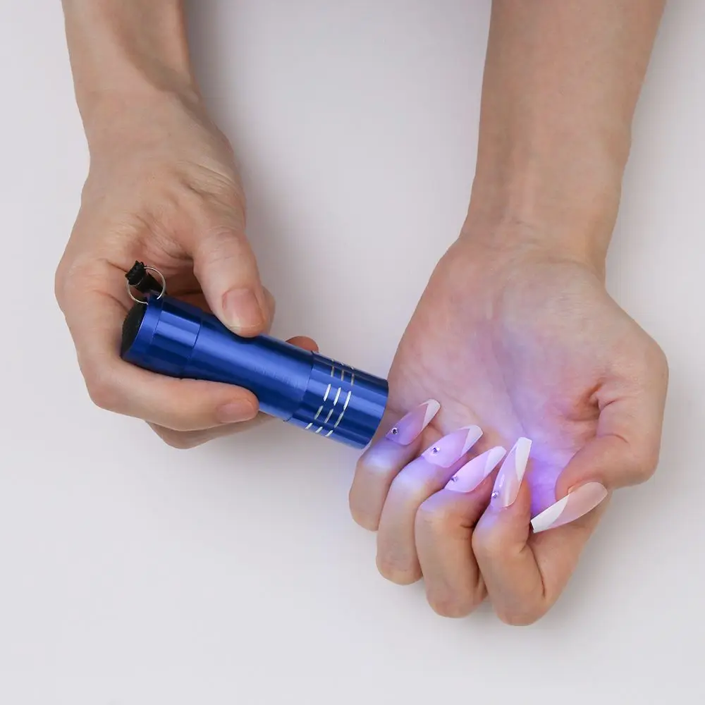 Draagbare UV-lamp nagelgel sneldrogend manicure gereedschap nageldroger zaklamp manicure zaklamp