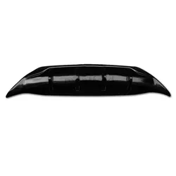 ABS Plastic Primer Matte Black Rear Spoiler Diffuser Bumper Guard Protector Skid Plate Cover For Honda Vezel HRV 2015 2016 2017