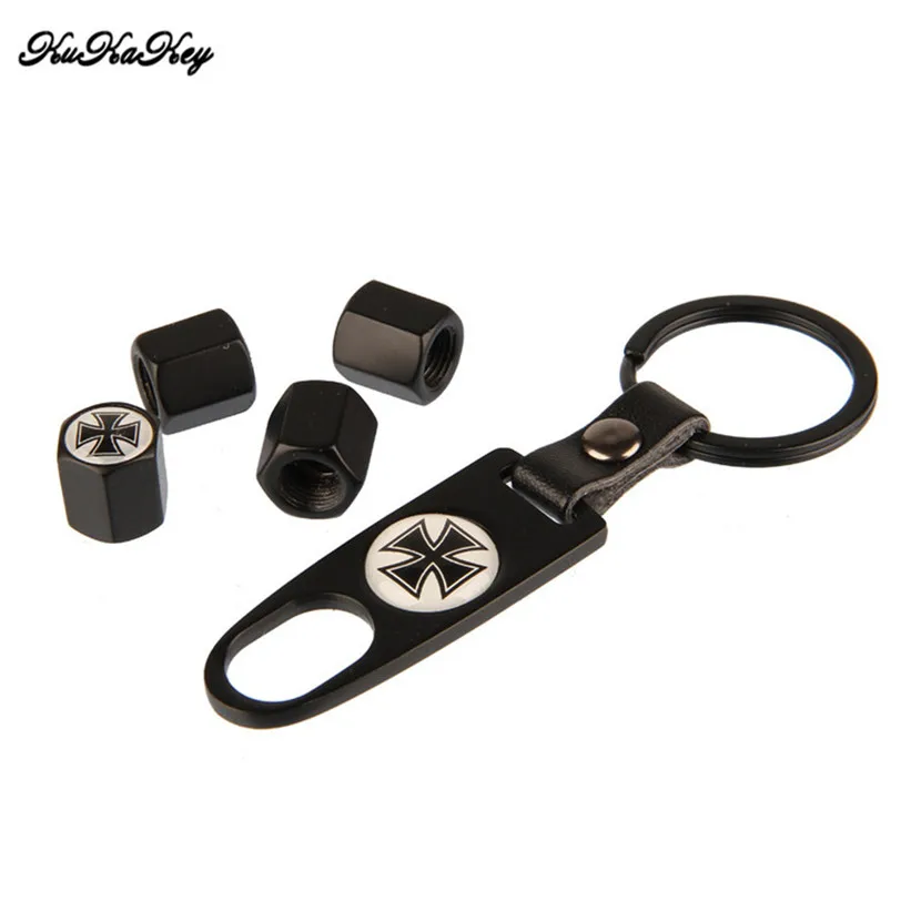 Car Tire Wheel Valve Caps With Keyring Keychain Tyre Valve Dust Caps For Alfa Romeo Giulietta Giulia Mito 156 159 147 Stelvio GT