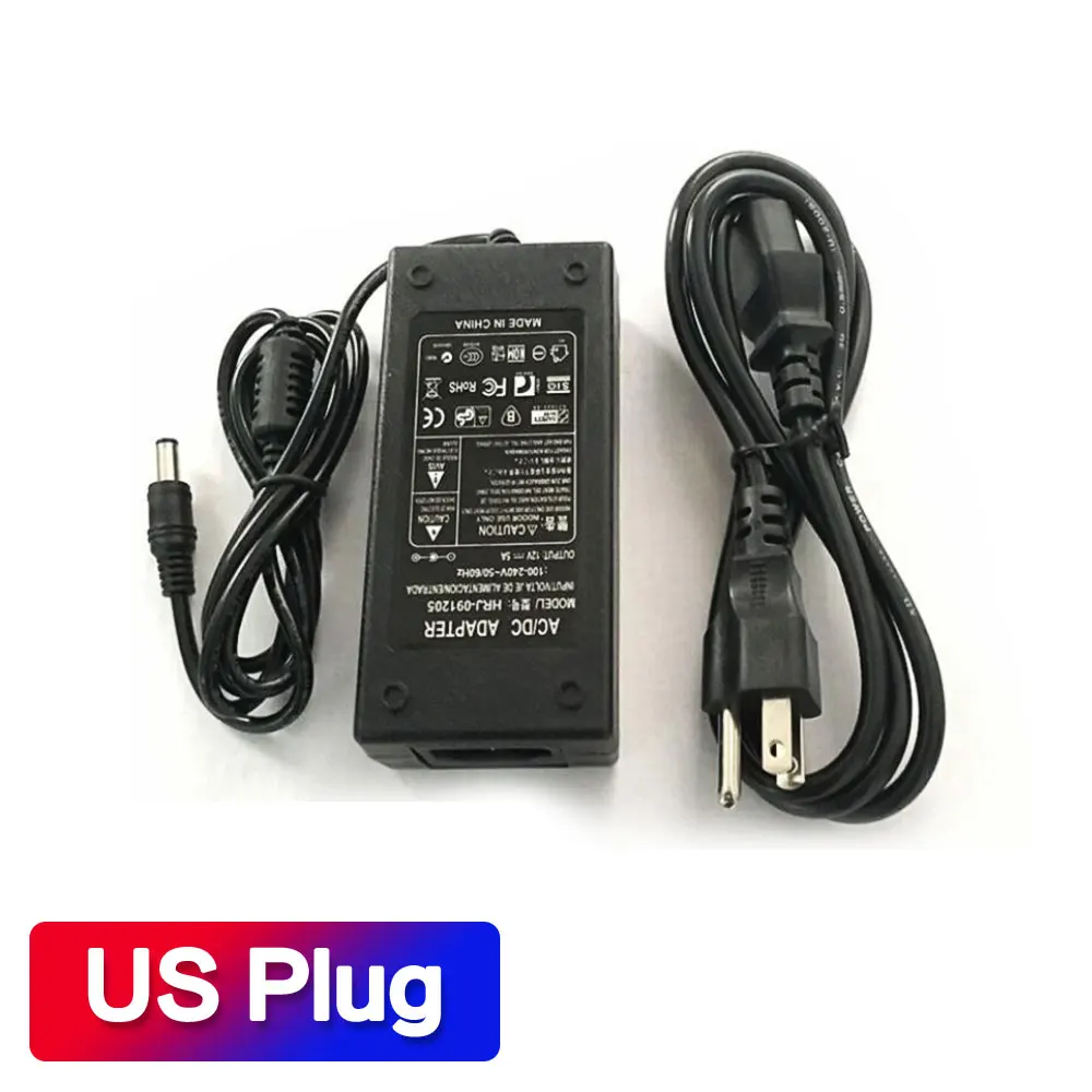 Imagem -05 - Menor Preço Novo Conversor ac Adaptador para dc 12v 3a 60w Led Fonte de Alimentação Carregador para 5050 3528 Smd Led Luz ou Monitor Lcd Cctv