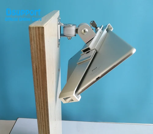 Imagen 2 del producto Soporte antirrobo para tableta de aleación de aluminio, soporte de pared antirrobo para tabletas de 7-13 pulgadas, soporte universal para tableta con cerradura