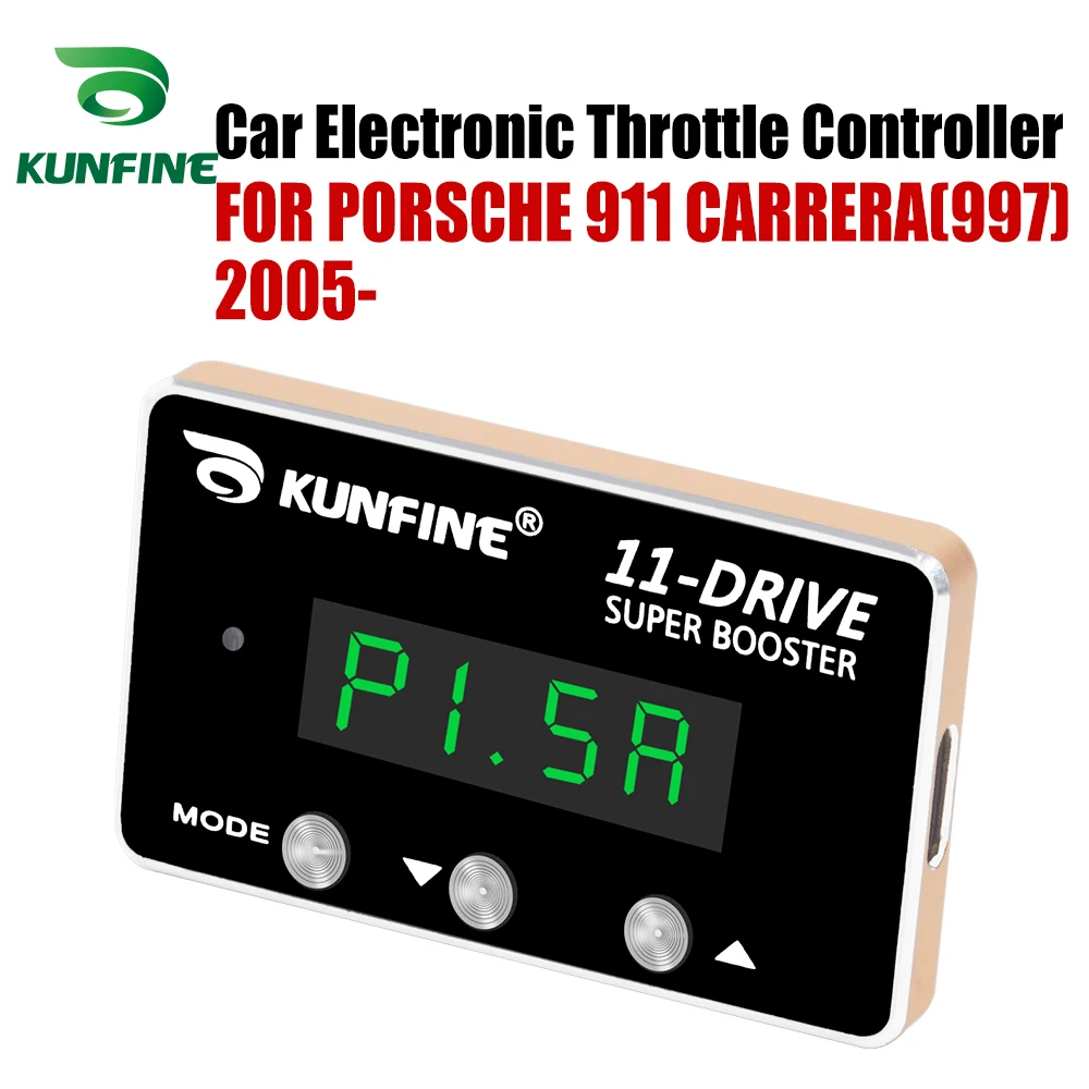 

KUNFINE Car Electronic Throttle Controller Racing Accelerator Potent Booster For PORSCHE 911 CARRERA(997) 2005-After Tuning Part