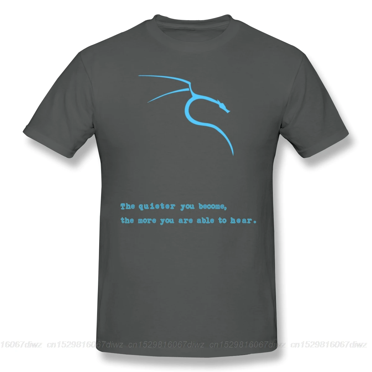 Kali Linux The Quieter You Become The More You Are Able To Hear T-shirt linux Computer operating system Geek tshirt