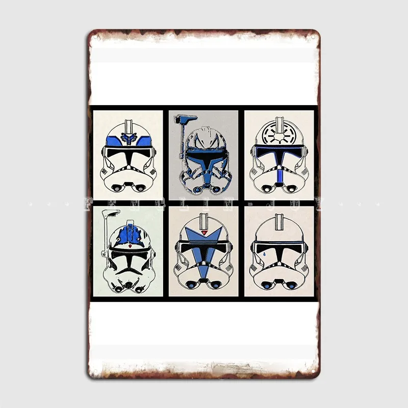 Clone Troopers Good Soldiers Follow Orders Metal Sign Poster Party Create Club Tin Sign Poster