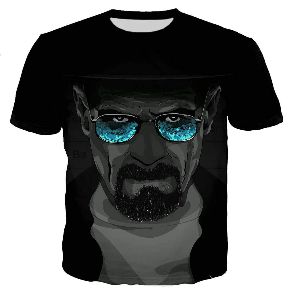 Breaking Bad Men/women New Fashion Cool 3D Printed T-shirts Casual Style Tshirt Streetwear Tops Dropshipping