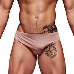 ADANNU Men's Underwear Men Sexy Briefs Jockstrap Pouch Cuecas Man Cotton Panties Thongs Mesh Underpants Gay Slip Homme Srting