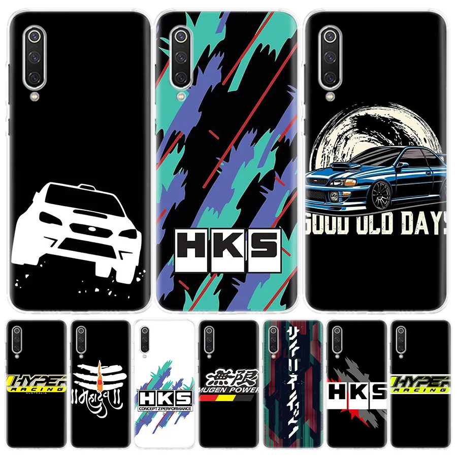 HKS Japan AE86 Cool Soft Phone Case for Xiaomi Redmi Note 13 12S 12 11S 11 11T 11E 10S 10 Pro Plus 9S 9 8T 8 7 Cover Coque Shell