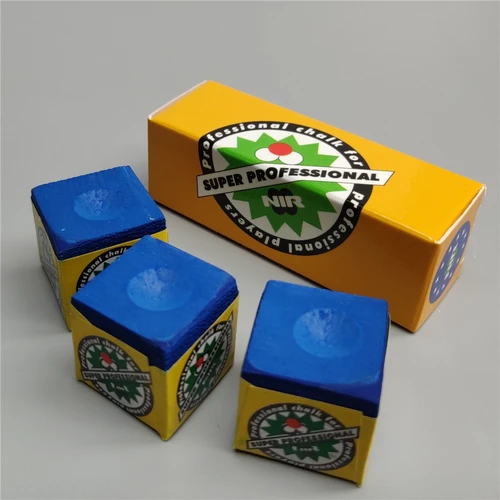Imagen 2 del producto Tiza de billar tiza de billar 3 unids/caja Nir Longoni tiza de billar profesional azul verde taco de billar tizas accesorios de billar