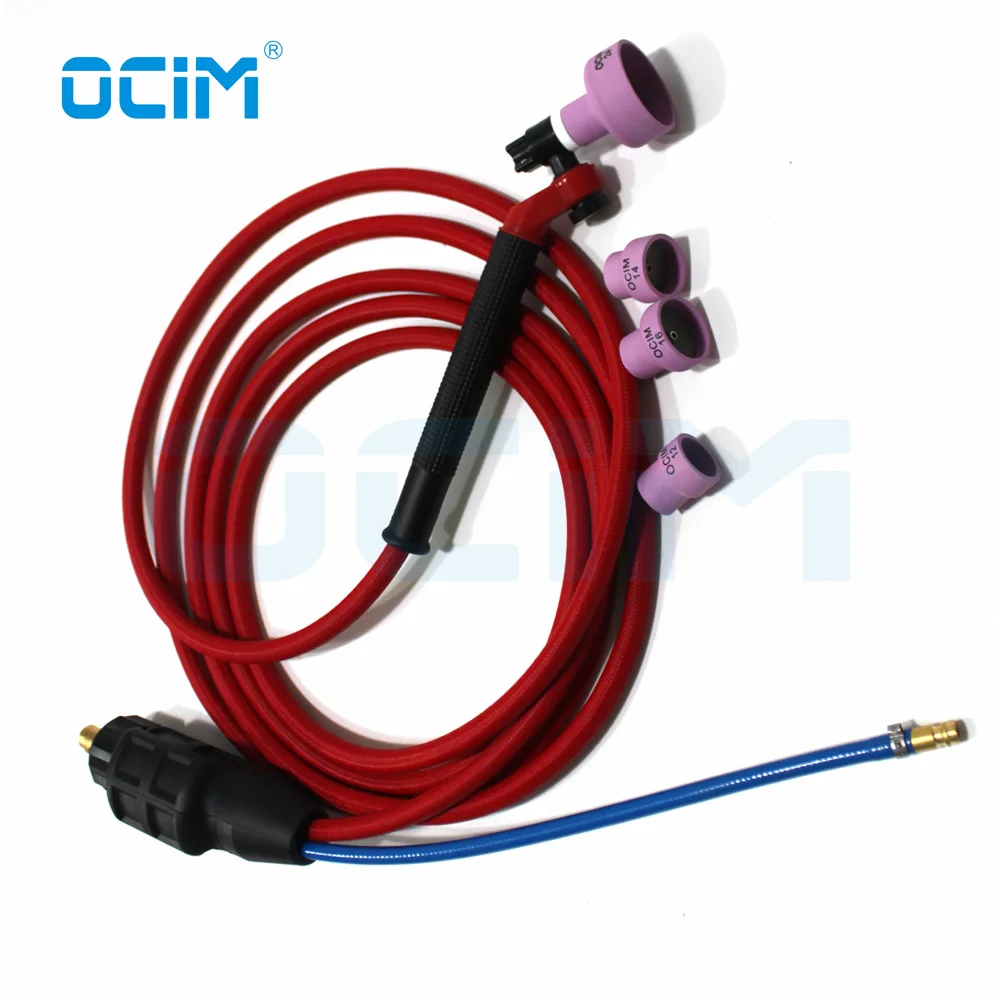 NR9 Gốm Sứ Cỡ Lớn Vòi Phun Siêu Mềm Braide Cáp Mỏ Hàn