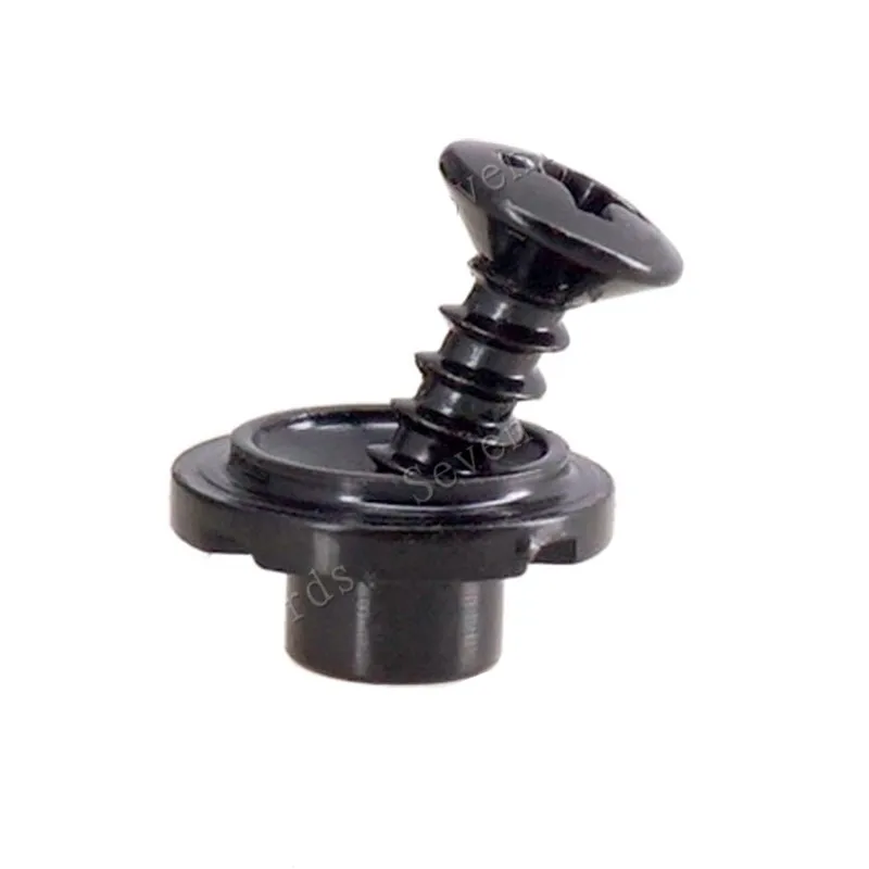 10 Sets/Lot Schwarze Gitarrensaitenhalter Rollenhalter Gitarrenzubehör Teile Musikinstrument – Detail 12