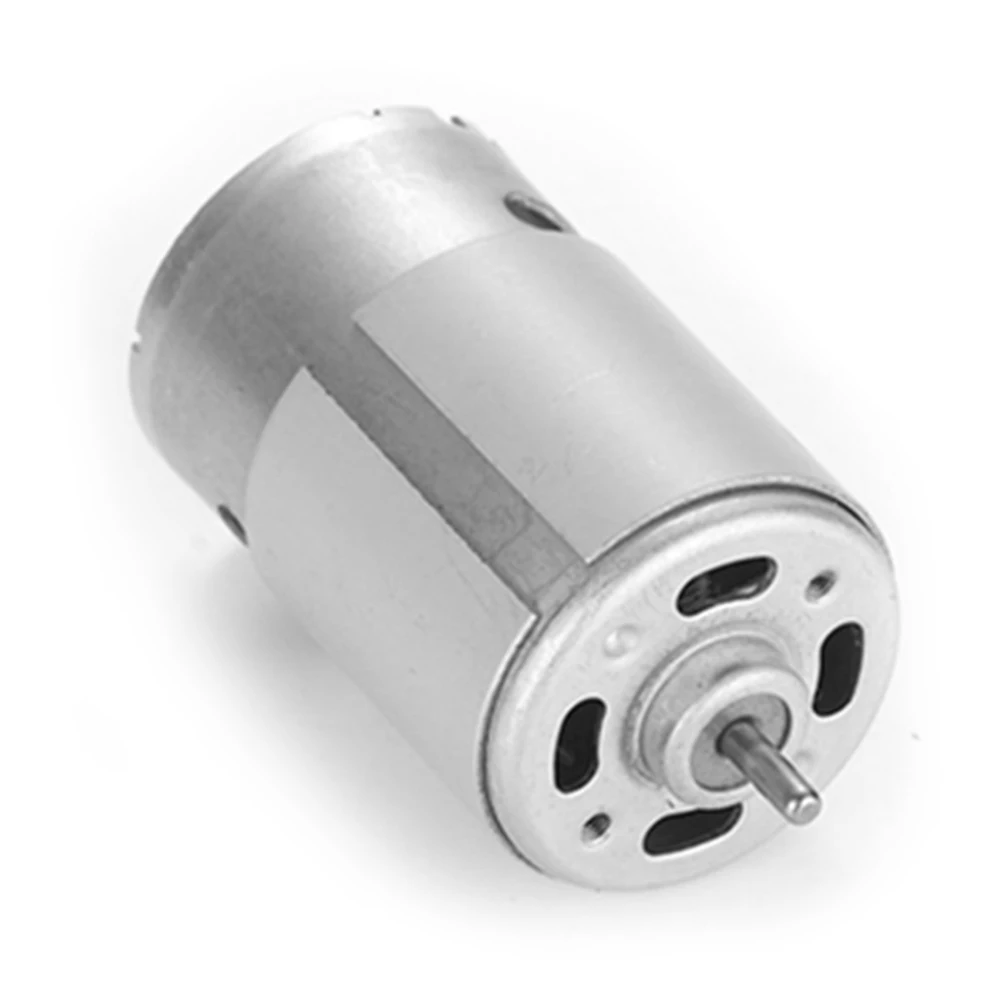 1Pc 550 DC Motor 12V  20000RPM High Power High Speed Motor DIY Model Permanent Magnet Power Machine