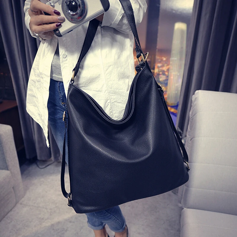 Fashion Autumn Pu Leather Crossbody Bags Multifunctional Large Capacity Casual Handbags For Women