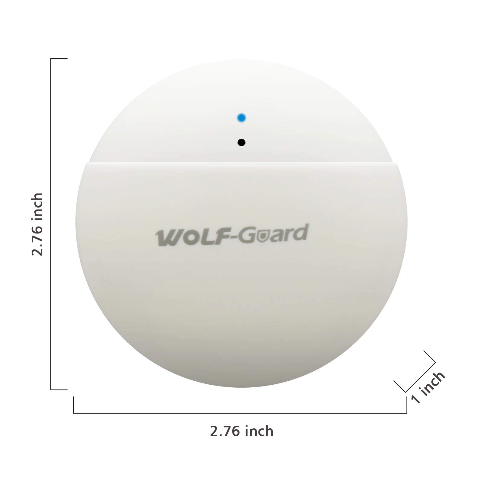 Wolf Guard SR-W04 Smart Wireless Wi-Fi Water Leak Detector with Alarm Notification Tuya Smartlife App Alexa Google