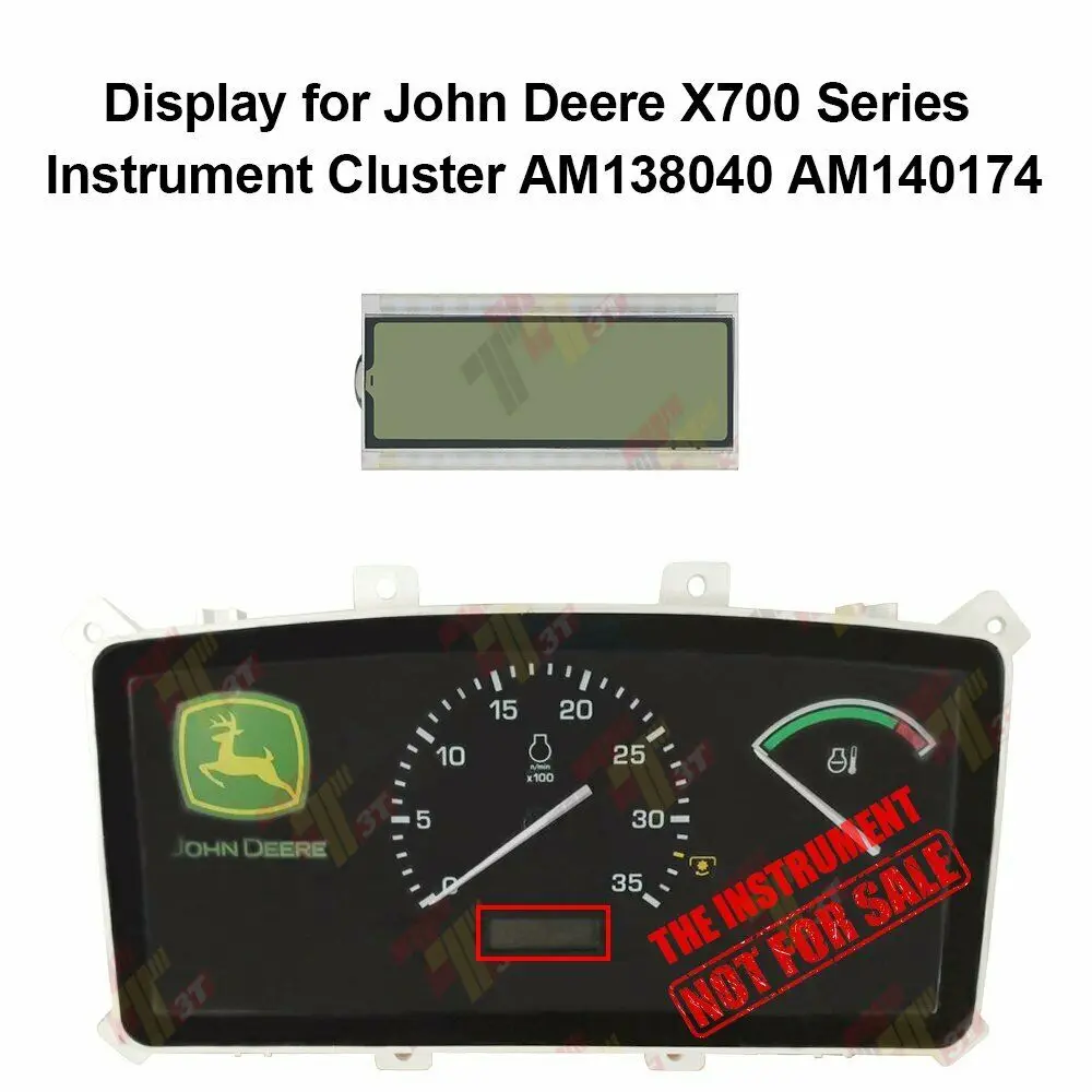 

Display for John Deere X700 Series Instrument Cluster AM138040 AM140174 AM136622