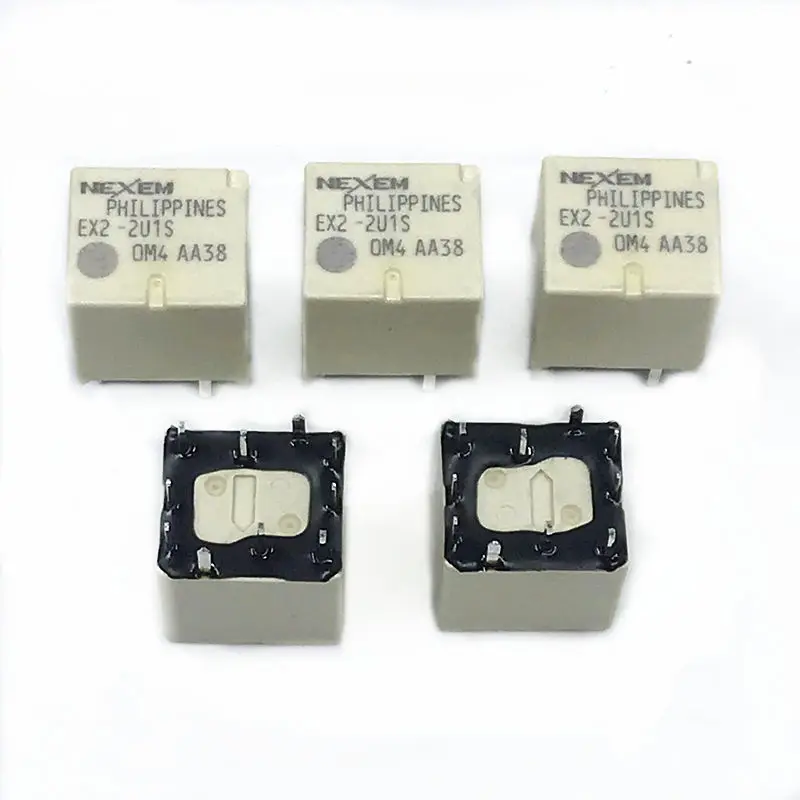 Free Shipping 5Pcs/lot 100% New original Automotive relays EX2 2U1S EX2-2U1 EX2-2U1S On board central locking relay DC12V 10Pins