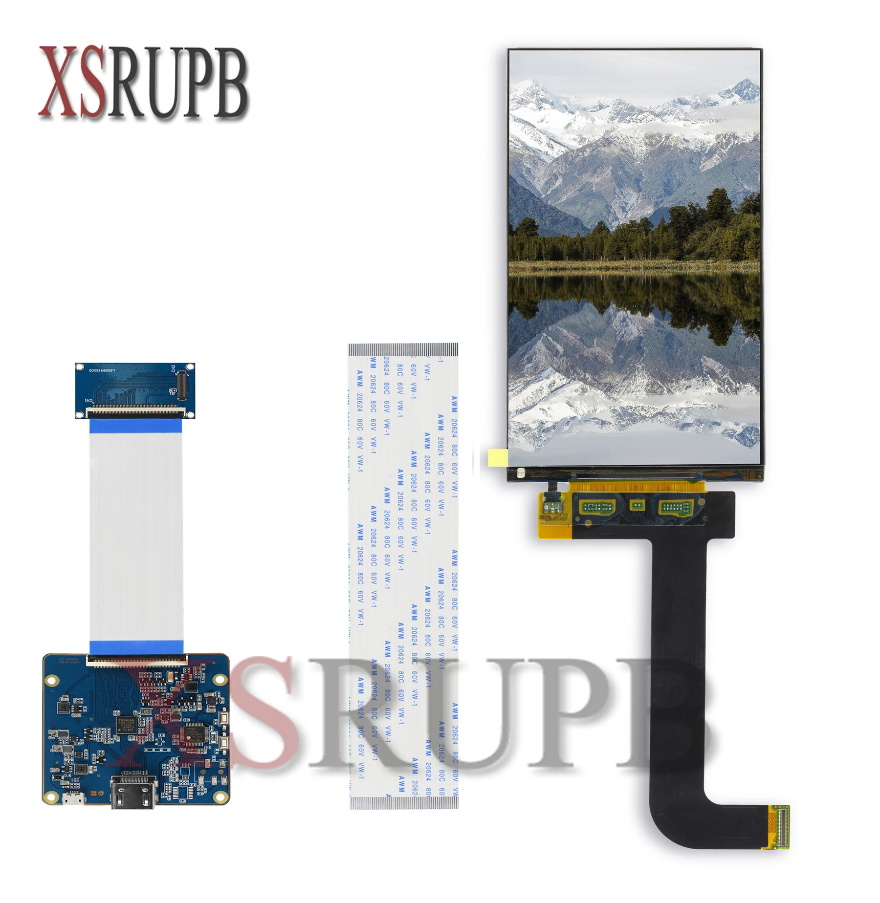 

5.5 inch 2560*1440 2K LCD Screen HDMI to MIPI DIY CV1 Head Mounted PC 1440P for DIY projector/3d printer /video projector