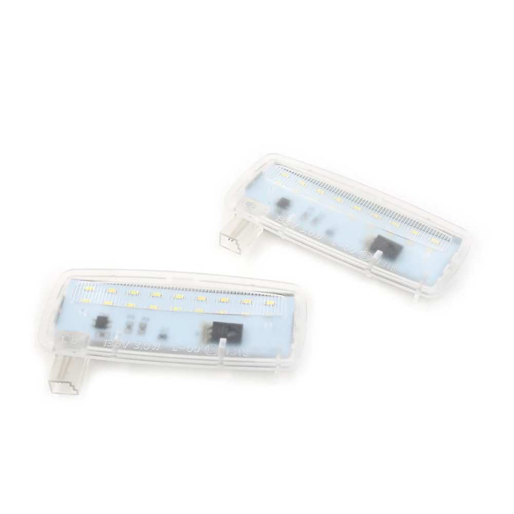 2x Error Free LED SMD Car Vanity Mirror Visor Light For BMW E88 E93 LCI Rolls-Royce RR2 Drophead / RR3 Coupe