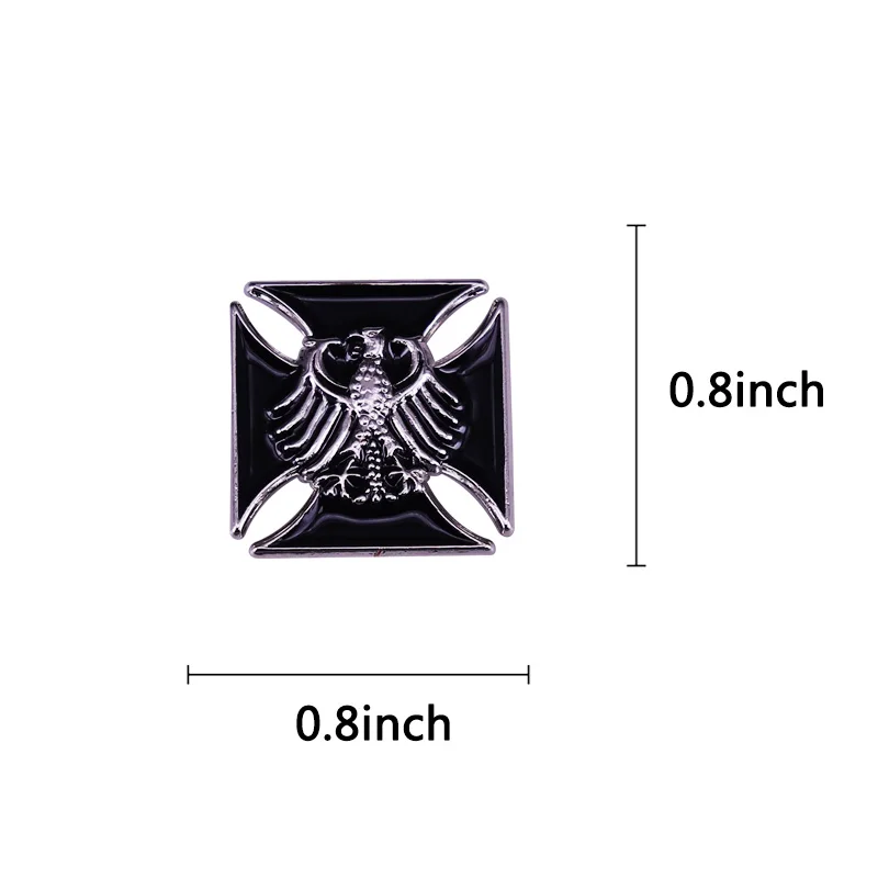 German Eagle Deutschland  Army Cross badge brooch pin