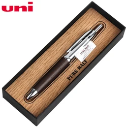 Mitsubishi Uni MSE4-5025 0.7 mm Ballpoint Pens/ top multifunction pen/ oak plated metal composite 4&1 gift pen