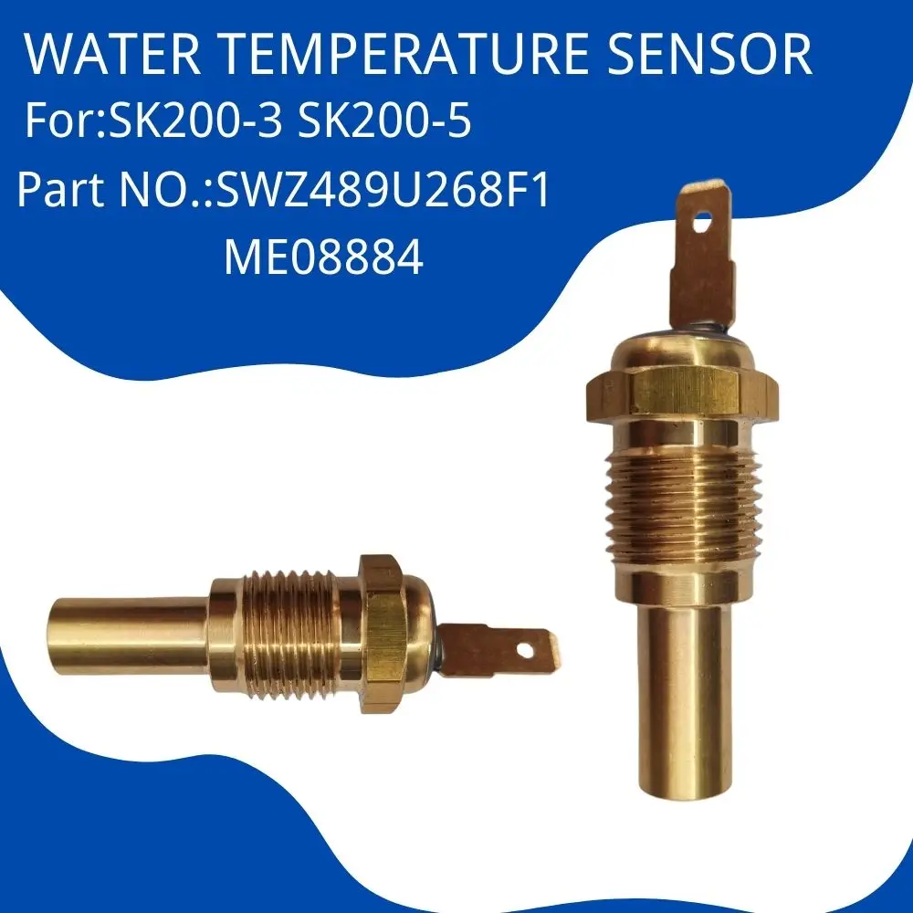 SWZ489U268F1 ME08884  Water Temperature Sensor for KOBELCO Excavator SK200-3/200-5 Spare Part