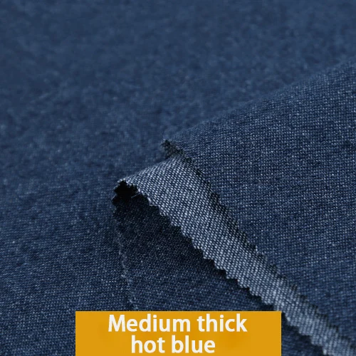 Denim Fabric Cotton Washing Cloth Fashion Designer Jeans Fabrics DIY Quilting Sewing Material 50*145cm