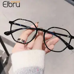 Elbru+1+1.5+2 To+4 Women Reading Glasses Fashion Computer Anti Blue Rays Presbyopia Eyewear Ultralight Reading Eyeglasses gafas