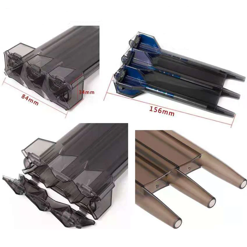 1 PC Plastic Dart Case For Dart Player Transparent Dart Box Soft Tips Darts Accessories 7 Colors Available