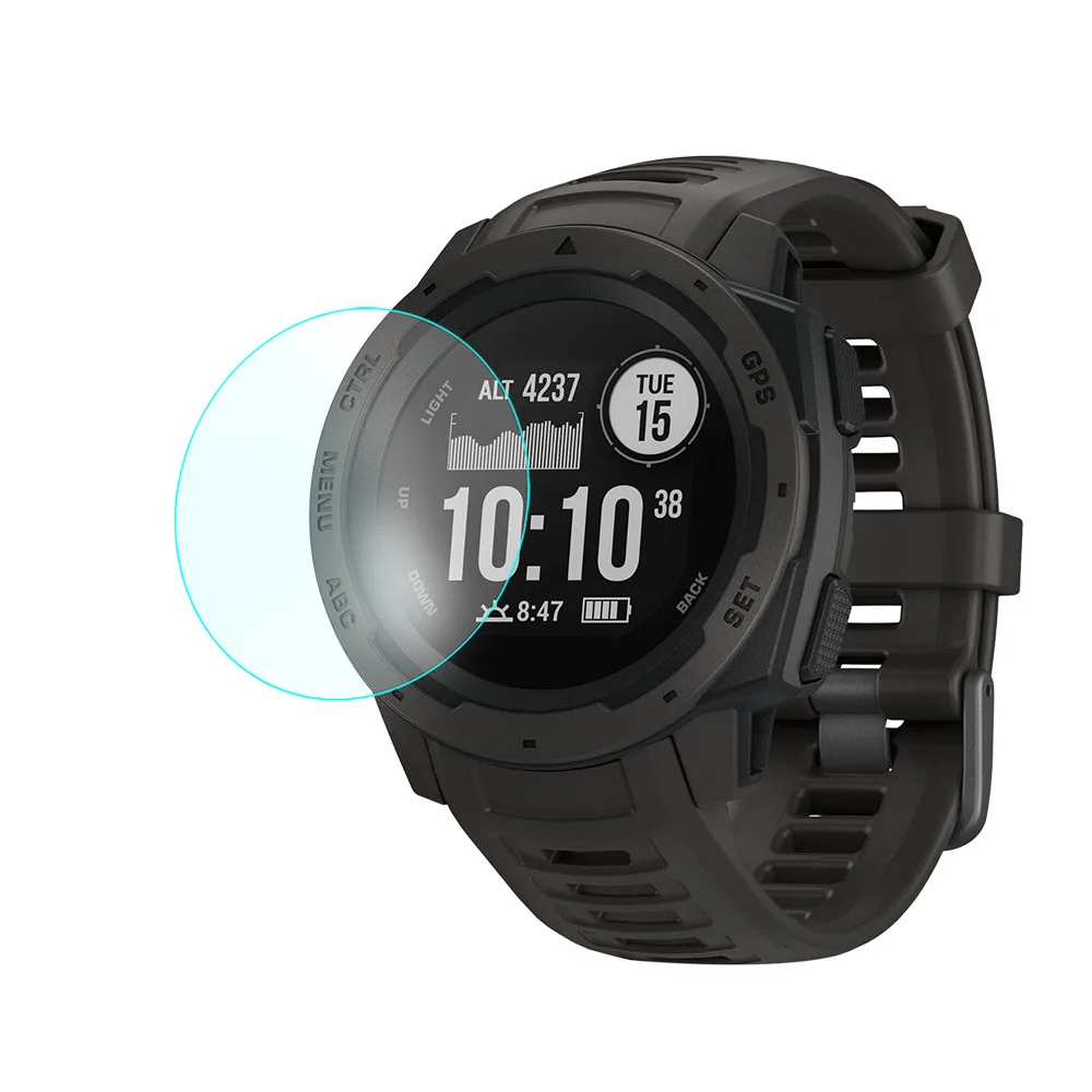 Новинка защитная пленка на весь экран для часов Garmin Instinct HD 9H 2.5D закаленное защитное стекло Взрывозащищенная пленка против царапин