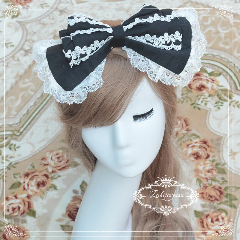 Sweet Lolita คลิปด้านข้างคอลเลกชัน Kawaii สาวอุปกรณ์เสริมผม Gothic Lolita ผมคลิปสาว Kawaii Gothic hairpin Loli คอสเพลย์