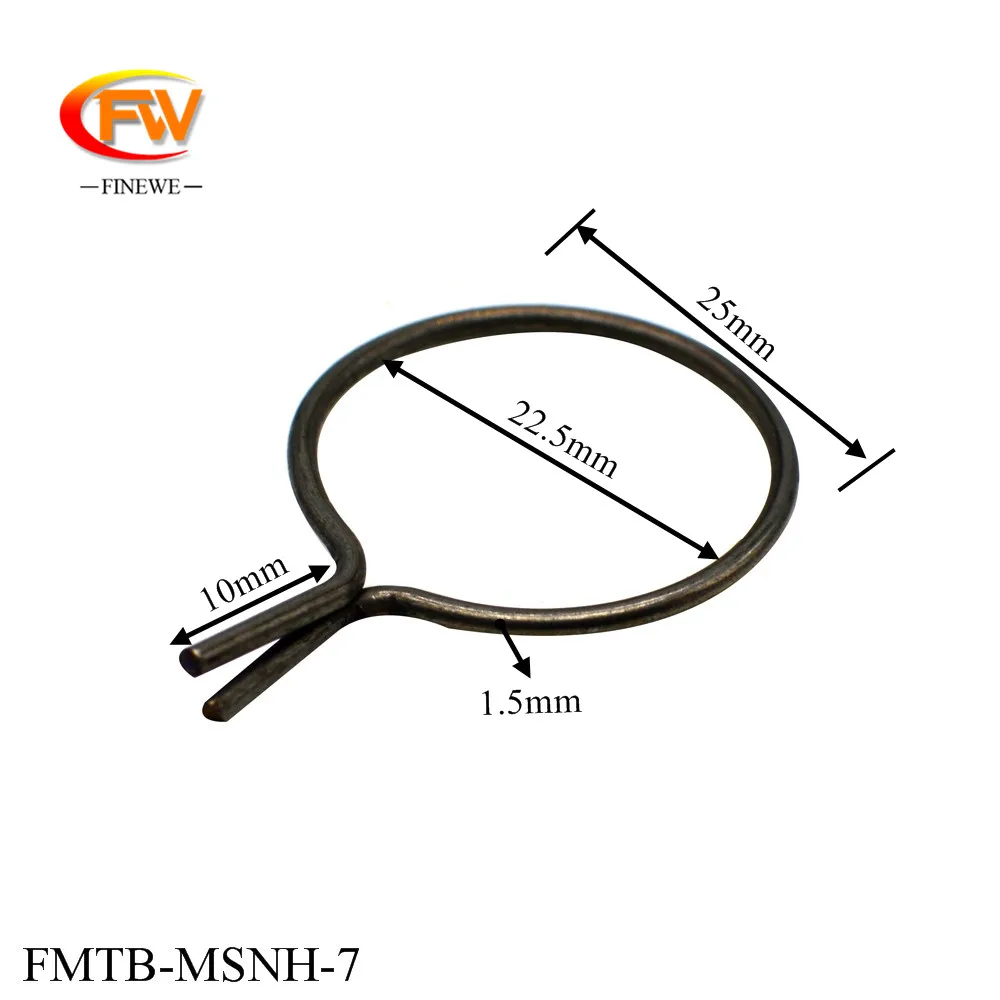 FINEWE 5pcs/lot 1.5-1.6mm wire spring steel door lock spring lever return spring electronic locks handle anti-theft door spring