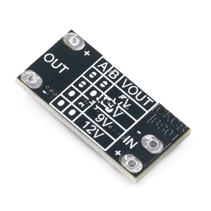 Mini DC-DC Boost Module 3.7V to 12V, Support 5V/8V/9V Output, Lithium Battery