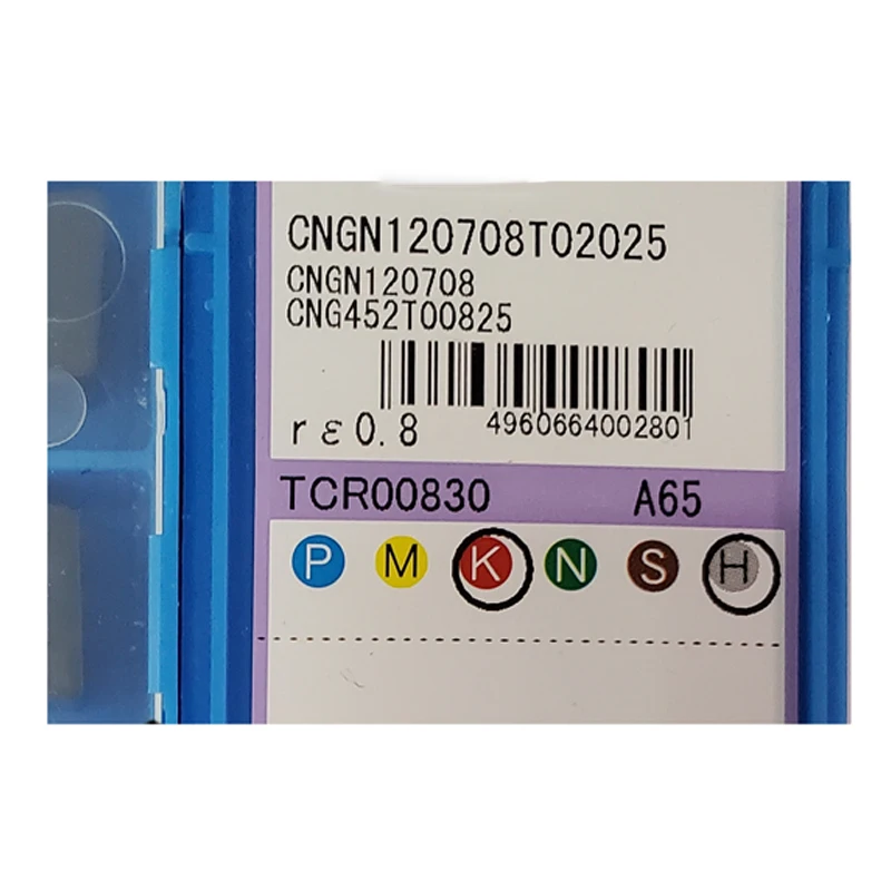 Imagem -03 - Cnga Cnga120404 Cnga120408 Cnga120412 Cngg Cngn 120404 Cngn120708s01525 A66n A65 10 Peças de Alta Qualidade Inserções de Carboneto Ferramenta Torno