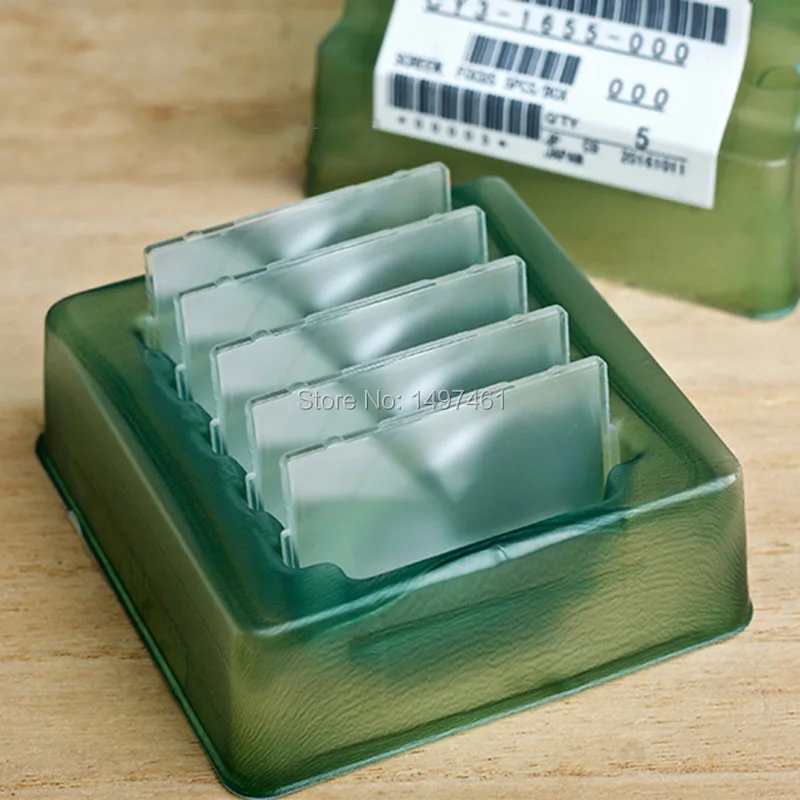 VF allowfocus-Pièces de réparation en verre d'écran, pour IL EOS 5D Mark III 5D3 5Diii DS126321 SLR, 5 pièces/boîte