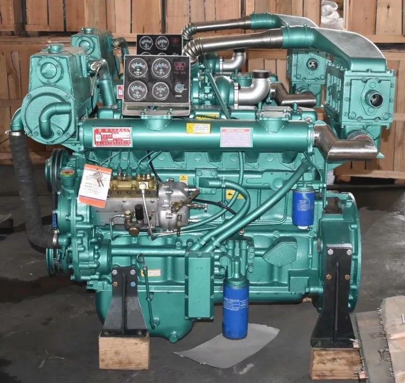 China supplier marine diesel engine 65kw/1500rmp Ricardo R6105AC ship marine diesel engine for marine diesel generaotr power